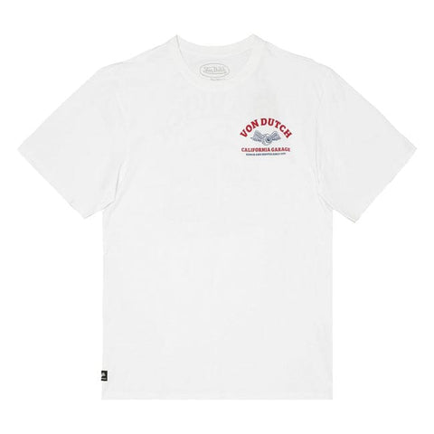 Von Dutch Repar t-shirt white VON DUTCH MOTOVEIKALS 21