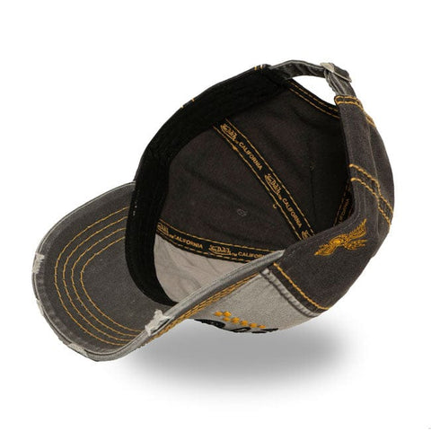 Von Dutch Retro Cafe Racer cap black VON DUTCH MOTOVEIKALS 21