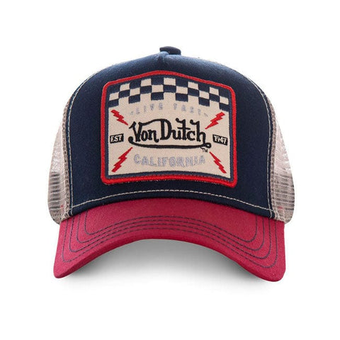 Von Dutch Square cap marine red VON DUTCH MOTOVEIKALS 21
