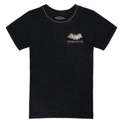 Von Dutch Strass female t-shirt black VON DUTCH MOTOVEIKALS 21