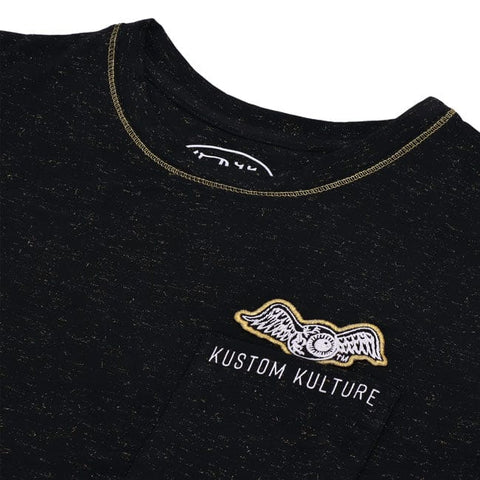 Von Dutch Strass female t-shirt black VON DUTCH MOTOVEIKALS 21