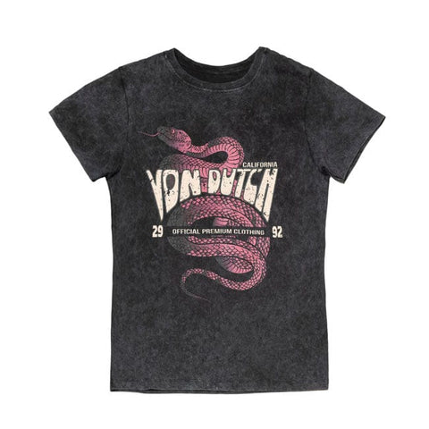 Von Dutch Vipere female t-shirt black VON DUTCH MOTOVEIKALS 21