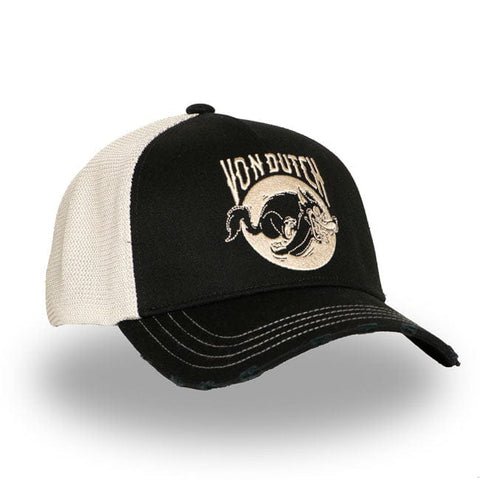 Von Dutch Wild Wolf cap black/white VON DUTCH MOTOVEIKALS 21