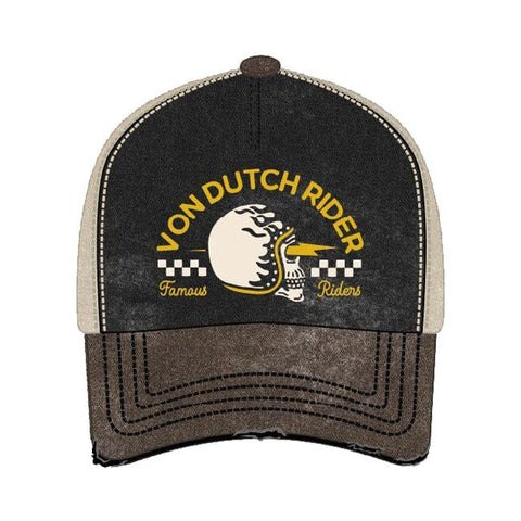 Von Dutch Xavier Famous cap cream VON DUTCH MOTOVEIKALS 21