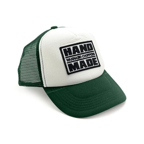 Wannabe choppers trucker cap white/dark green WANNABE CHOPPERS MOTOVEIKALS 21