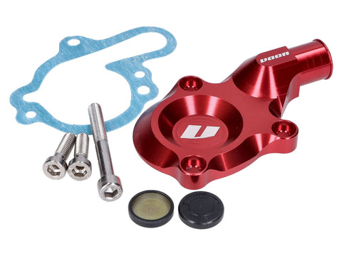 water pump cover VOCA CNC red for Minarelli AM6, Generic, KSR-Moto, Keeway, Motobi, Ride, CPI, 1E40MA, 1E40MB VOCA RACING MOTOVEIKALS 21