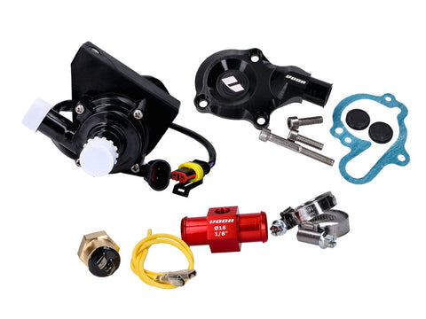water pump kit complete VOCA Racing black for Minarelli AM, Generic, KSR-Moto, Keeway, Motobi, Ride, CPI, 1E40MA 1E40MB VOCA RACING MOTOVEIKALS 21