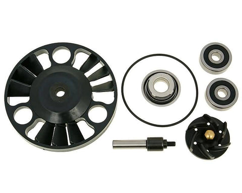 water pump repair kit for Piaggio engine 125-200cc (two-piece shaft) VPARTS MOTOVEIKALS 21