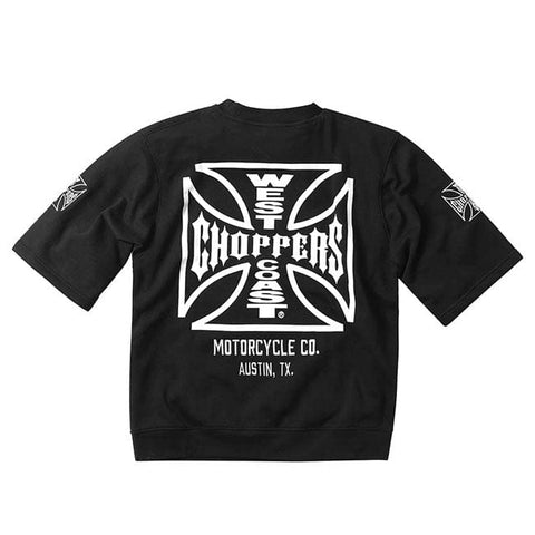 WCC CFL Chop Sleeve sweatshirt black WEST COAST CHOPPERS MOTOVEIKALS 21