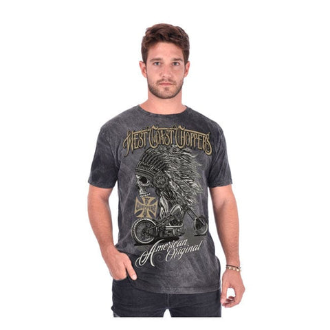 WCC Chief T-shirt dark/grey WEST COAST CHOPPERS MOTOVEIKALS 21