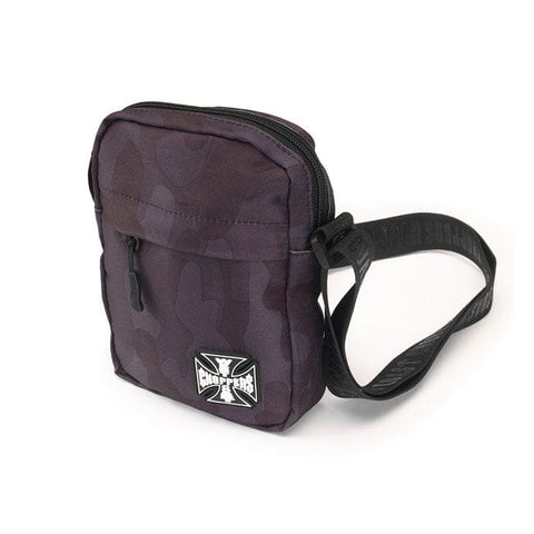 WCC Cross body travel bag grey camo WEST COAST CHOPPERS MOTOVEIKALS 21