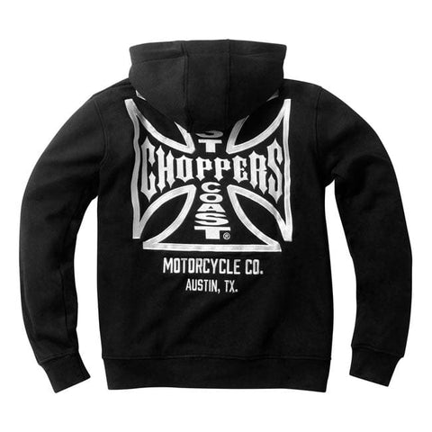 WCC Dominator zip hoodie black WEST COAST CHOPPERS MOTOVEIKALS 21