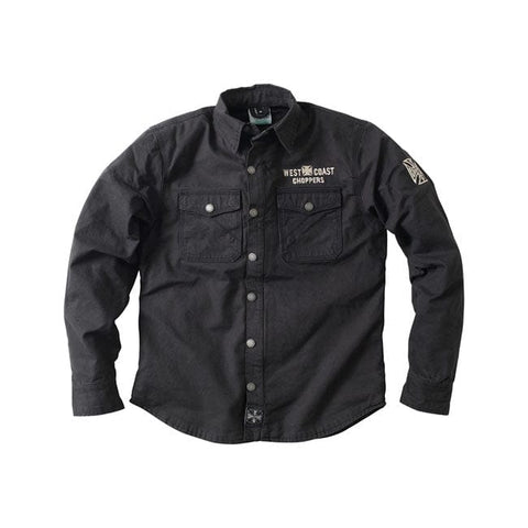 WCC Forged Riding shirt black WEST COAST CHOPPERS MOTOVEIKALS 21