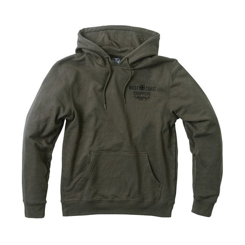 WCC Frisco hoodie green WEST COAST CHOPPERS MOTOVEIKALS 21