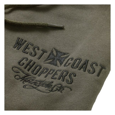 WCC Frisco sweatpants olive green WEST COAST CHOPPERS MOTOVEIKALS 21