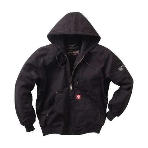 WCC Heavy duty canvas work jacket black WEST COAST CHOPPERS MOTOVEIKALS 21