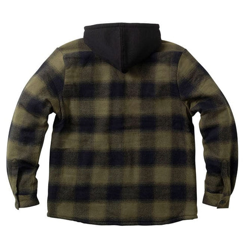 WCC Hell Bent Flannel jacket olive/black WEST COAST CHOPPERS MOTOVEIKALS 21