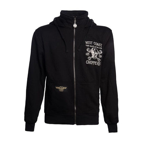 WCC High Speed zip hoodie black WEST COAST CHOPPERS MOTOVEIKALS 21