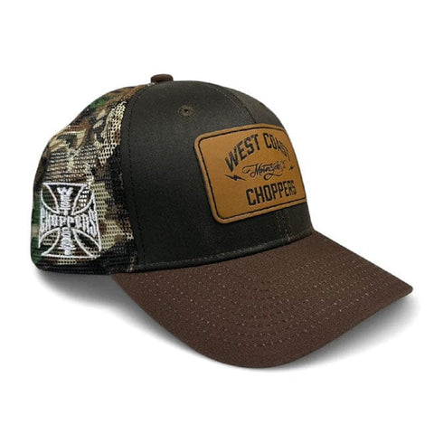 WCC Hunter Trucker cap brown/camo WEST COAST CHOPPERS MOTOVEIKALS 21