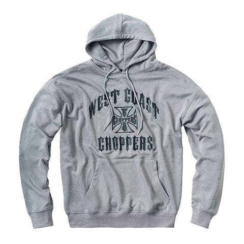 WCC Iron Oversized hoodie gray WEST COAST CHOPPERS MOTOVEIKALS 21