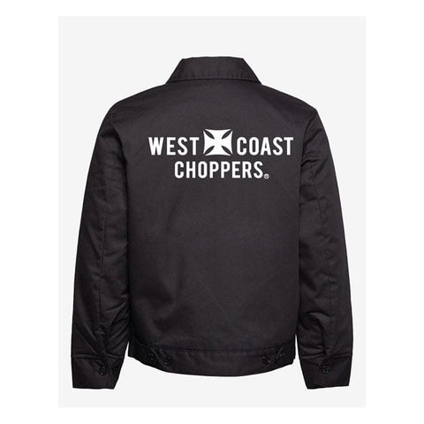 WCC Lined Block work jacket black WEST COAST CHOPPERS MOTOVEIKALS 21