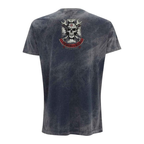 WCC Mechanic T-shirt vintage blue WEST COAST CHOPPERS MOTOVEIKALS 21