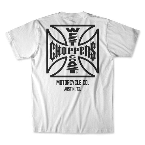 WCC OG ATX t-shirt white WEST COAST CHOPPERS MOTOVEIKALS 21
