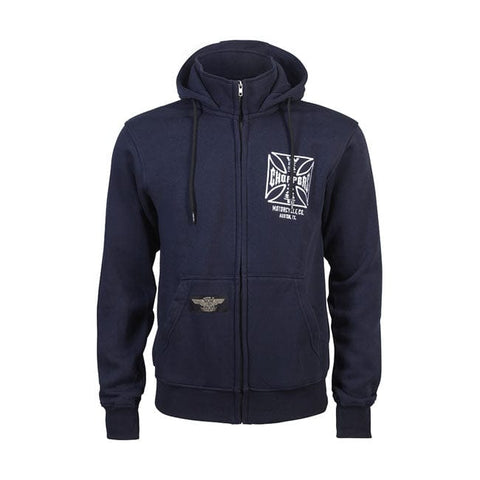 WCC OG ATX zip hoodie navy blue WEST COAST CHOPPERS MOTOVEIKALS 21