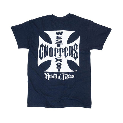 WCC OG Classic ATX t-shirt navy WEST COAST CHOPPERS MOTOVEIKALS 21