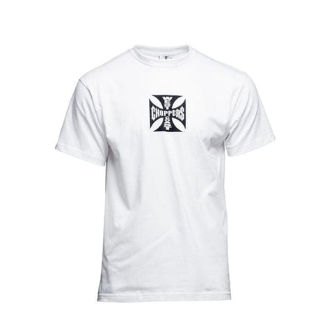 WCC OG Classic cross ATX t-shirt white WEST COAST CHOPPERS MOTOVEIKALS 21