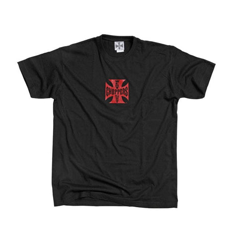 WCC OG Classic t-shirt black/red WEST COAST CHOPPERS MOTOVEIKALS 21