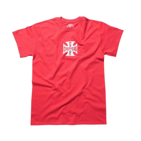 WCC OG Classic t-shirt red/white WEST COAST CHOPPERS MOTOVEIKALS 21