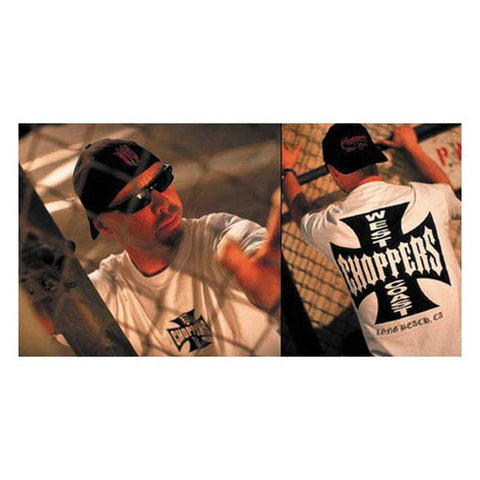 WCC OG Classic t-shirt white/black WEST COAST CHOPPERS MOTOVEIKALS 21