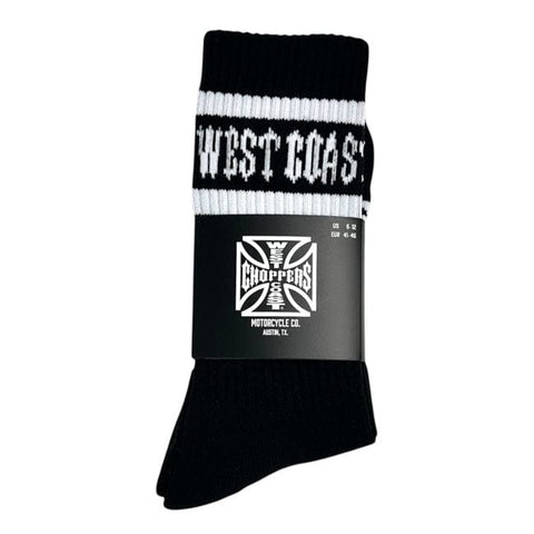 WCC OG Crew socks black WEST COAST CHOPPERS MOTOVEIKALS 21