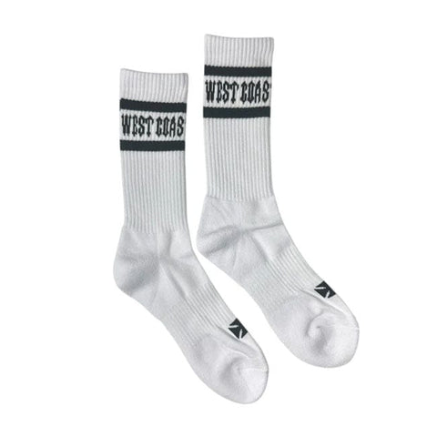 WCC OG Crew socks white WEST COAST CHOPPERS MOTOVEIKALS 21