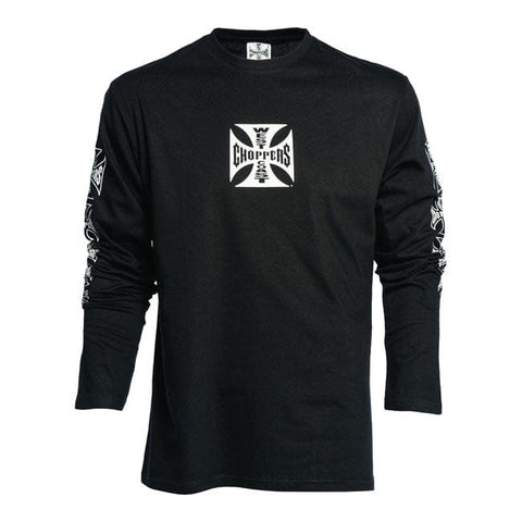 WCC OG Cross long sleeve black WEST COAST CHOPPERS MOTOVEIKALS 21