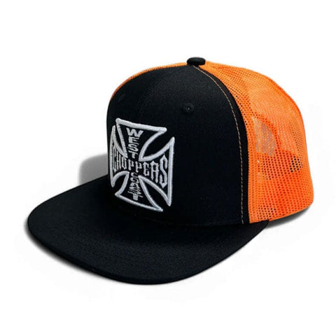 WCC OG Flatbill cap black/orange WEST COAST CHOPPERS MOTOVEIKALS 21