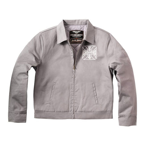 WCC OG lined workjacket silver gray WEST COAST CHOPPERS MOTOVEIKALS 21