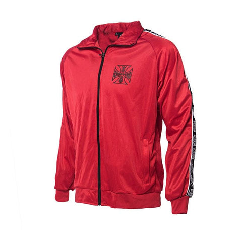 WCC OG Tracksuit jacket red WEST COAST CHOPPERS MOTOVEIKALS 21
