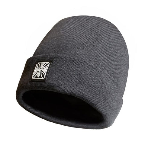 WCC Patch beanie grey WEST COAST CHOPPERS MOTOVEIKALS 21