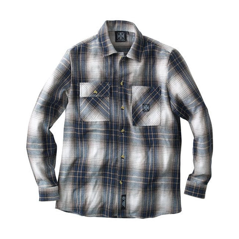 WCC riser shirt brown/blue WEST COAST CHOPPERS MOTOVEIKALS 21