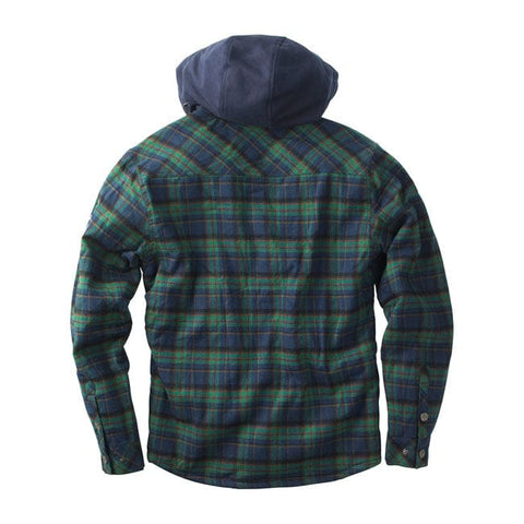WCC Sherpa lined flannel jacket blue/green WEST COAST CHOPPERS MOTOVEIKALS 21