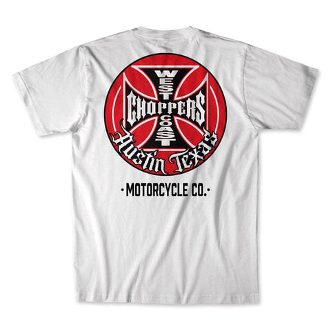 WCC Tank Logo t-shirt white WEST COAST CHOPPERS MOTOVEIKALS 21