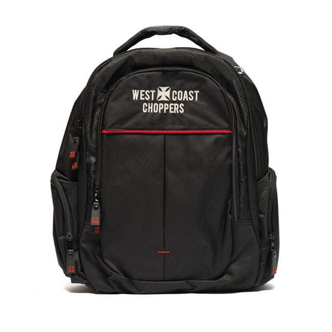 WCC Travel backpack black WEST COAST CHOPPERS MOTOVEIKALS 21