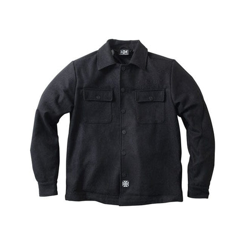 WCC Wool lined Plaidshirt black WEST COAST CHOPPERS MOTOVEIKALS 21