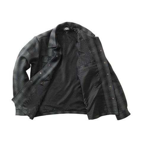 WCC Wool lined Plaidshirt charcoal/black WEST COAST CHOPPERS MOTOVEIKALS 21
