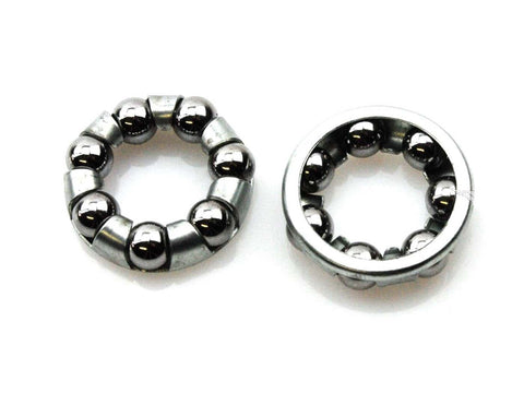 Wheel bearing set 2 pieces 4.76mm 21mm 12mm 5.5mm for moped, moped, mokick DIVERSE / IMPORT MOTOVEIKALS 21