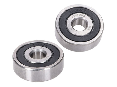 wheel bearing set Naraku front wheel 6300.2RS for GY6 50 w/ 10mm axle, Yamaha DT 50 R, ST, MX -1994, Yamaha, MBK scooter NARAKU MOTOVEIKALS 21