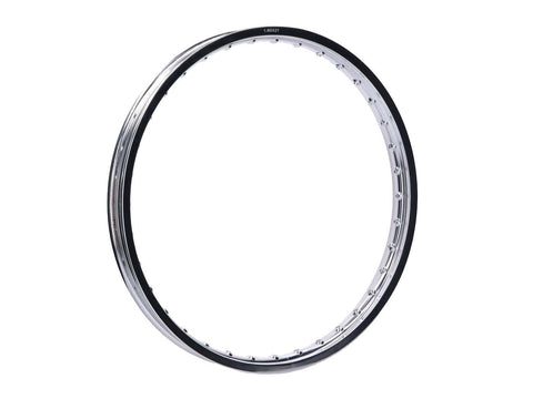 Wheel rim 1.60 x 21 polished aluminum for AWO Touring, AWO Sport, MZ GS, ETS/G, GE, GT OEM STANDARD MOTOVEIKALS 21