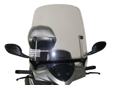windshield Puig T.G. transparent / clear for Kymco Agility City, RS, DJ S 50, 125 (11-14) PUIG MOTOVEIKALS 21